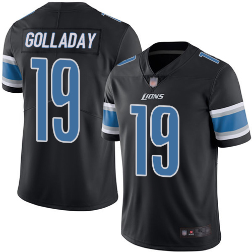 Detroit Lions Limited Black Youth Kenny Golladay Jersey NFL Football 19 Rush Vapor Untouchable